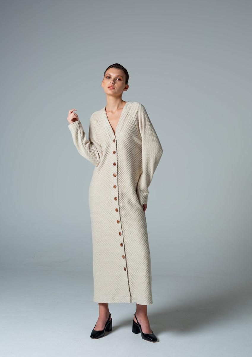 Cardigan sweater dress discount