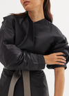 Black Oversized Sleeve Abaya