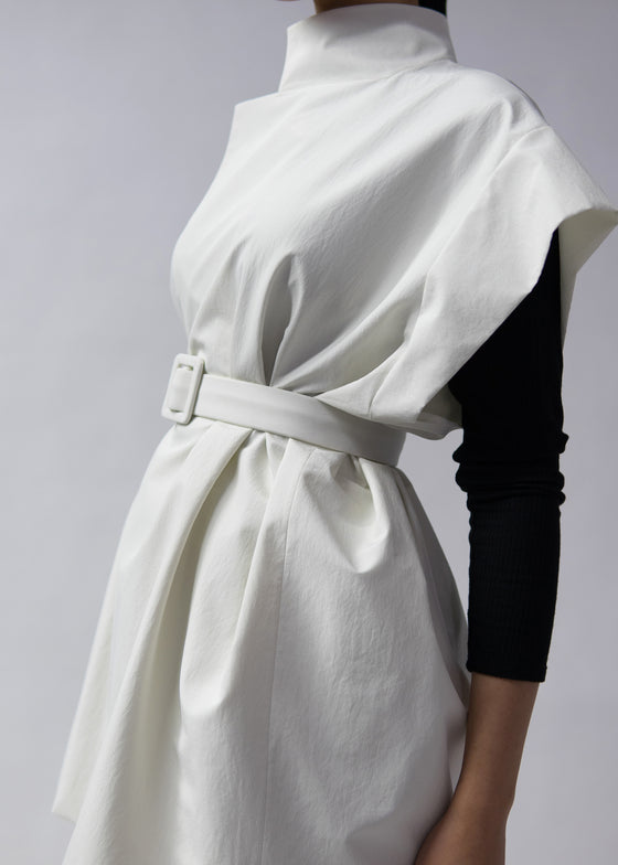 White Skirt & Jacket Set