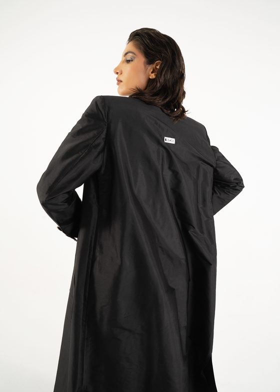 Black Silk Coat