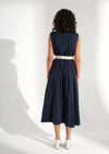 Reversible Cream/Navy Dress