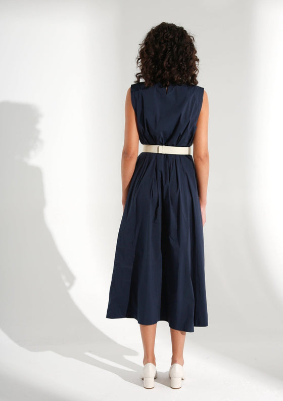 Reversible Cream/Navy Dress