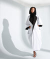 Reversible White/Black Kimono