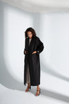 Black Trench Coat Abaya