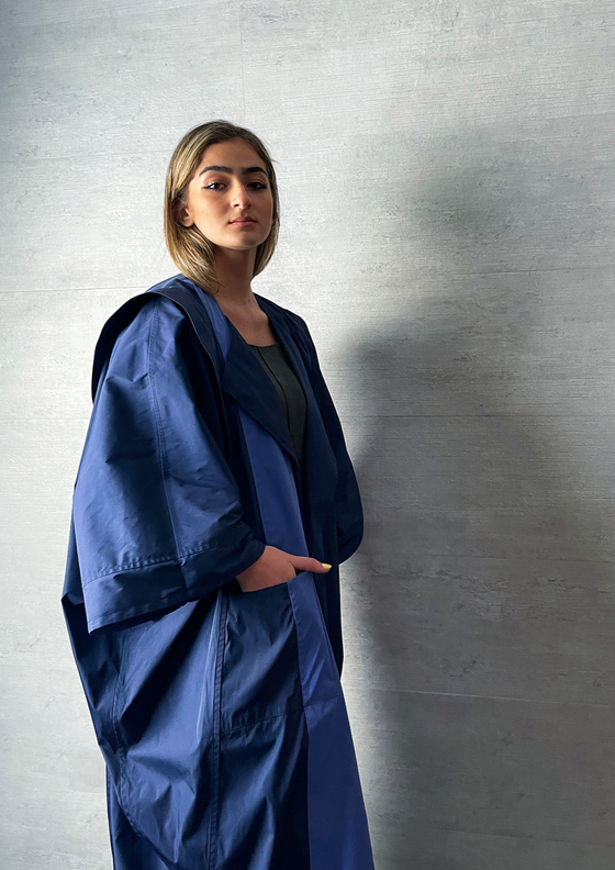 Blue / Navy Reversible Kimono