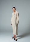 Creme Cardigan Dress