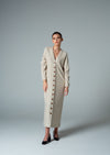 Creme Cardigan Dress