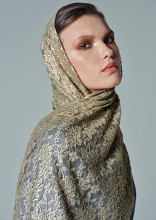  Gold Lace Scarf