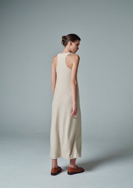 Creme Racerback Dress