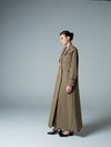 Pale Olive Boyfriend Coat