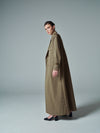 Pale Olive Boyfriend Coat