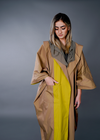 Beige / Mustard Reversible Kimono