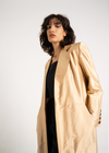 Golden Peach Silk Coat