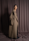 Pale Olive Drop Shoulder Abaya