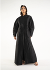 Black Oversized Sleeve Abaya