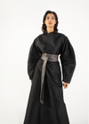 Black Oversized Sleeve Abaya