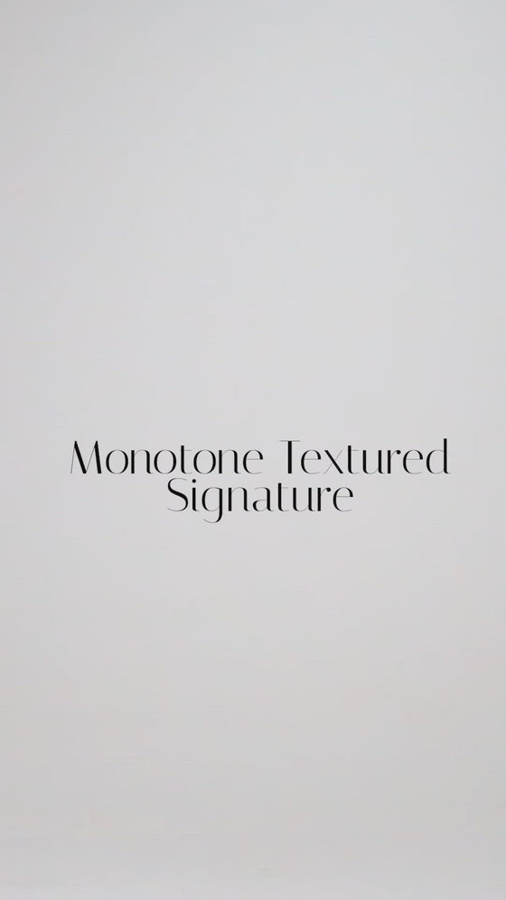 Monotone Textured Signature