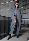 Stone Blue Winter Kimono