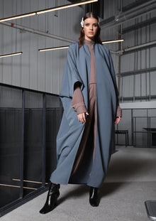  Stone Blue Winter Kimono