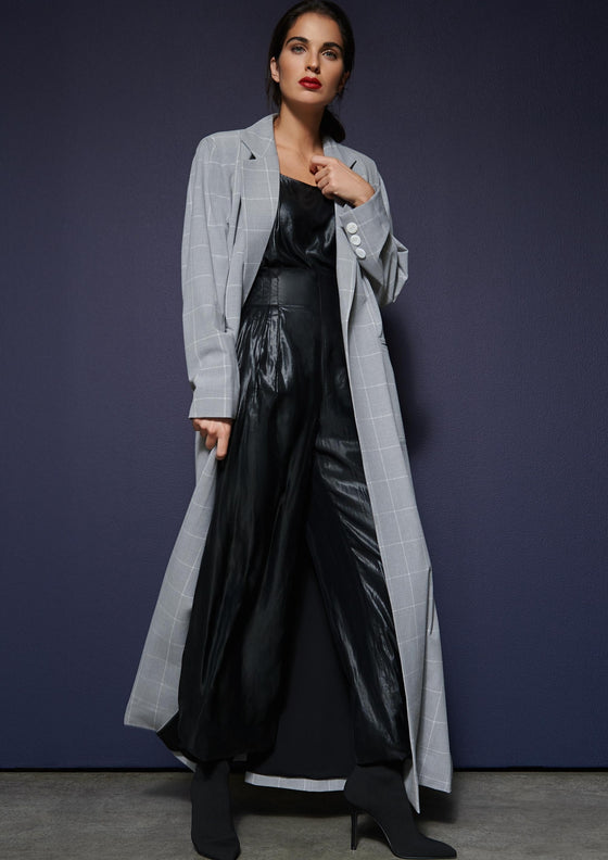 Grey Coat Abaya