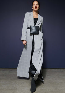  Grey Coat Abaya