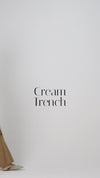Cream Trench